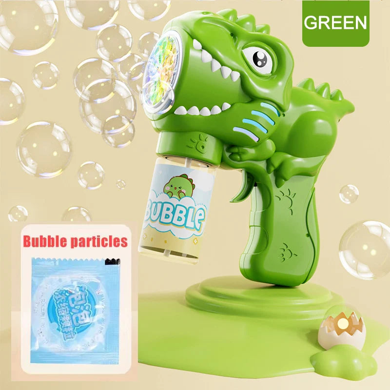 Ultimate Automatic Bubble Gun Rocket Machine - The Perfect Outdoor Bubble Blower for Kids Aged 3-6!
