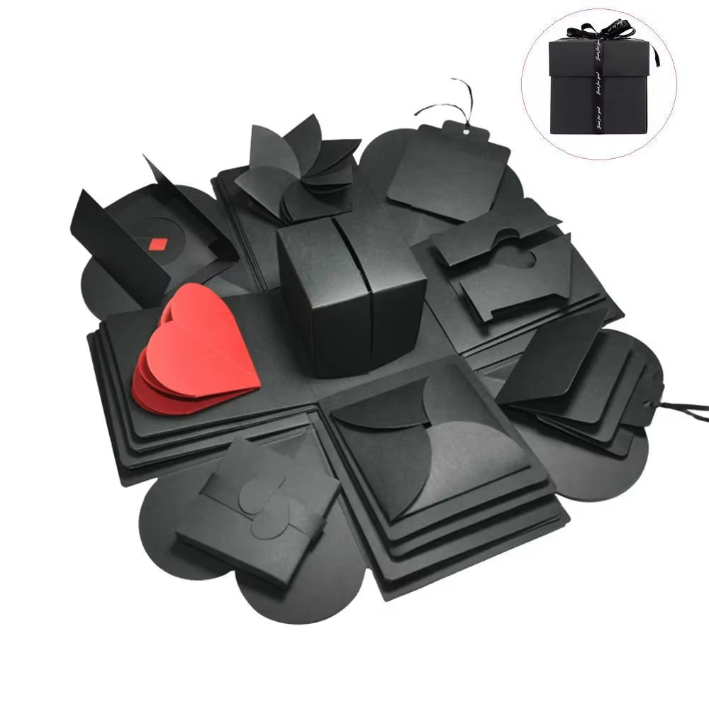 Create Lasting Memories with Our DIY Explosion Photo Album Gift Box – Perfect for Valentine's Day Surprises!