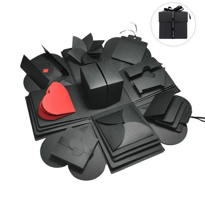 Create Lasting Memories with Our DIY Explosion Photo Album Gift Box – Perfect for Valentine's Day Surprises!