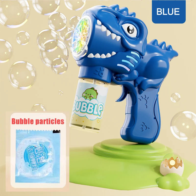Ultimate Automatic Bubble Gun Rocket Machine - The Perfect Outdoor Bubble Blower for Kids Aged 3-6!