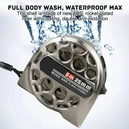 Elevate Your Craft with the Premium Stainless Steel Metric Tape Measure - Durable 3/5/7.5M Retractable Ruler for All Your Woodworking Needs