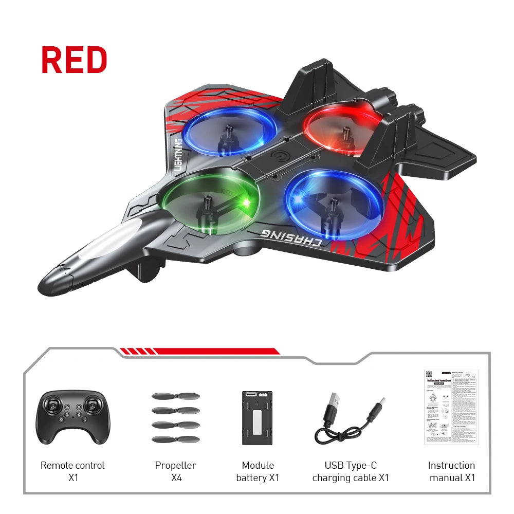 Elevate Your Playtime with the E72 Stunt Drone - 360° Flips & LED Lights for Thrilling Adventures!