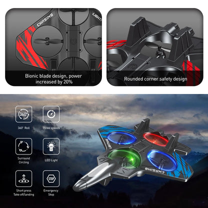 Elevate Your Playtime with the E72 Stunt Drone - 360° Flips & LED Lights for Thrilling Adventures!