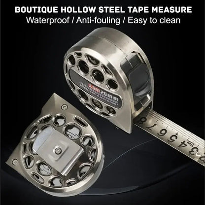 Elevate Your Craft with the Premium Stainless Steel Metric Tape Measure - Durable 3/5/7.5M Retractable Ruler for All Your Woodworking Needs