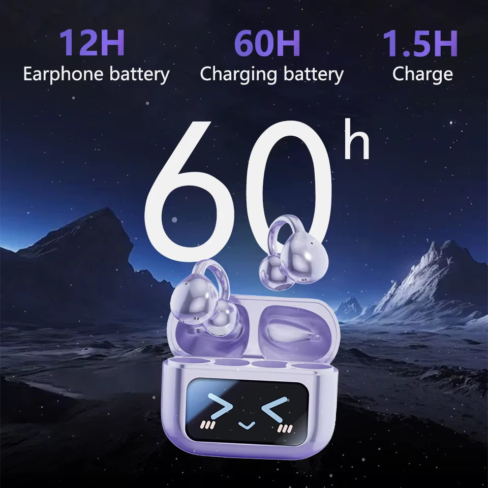 Touch Screen Wireless Bluetooth Earphone 144 Languages Real-Time Translation Headphones Hifi Audio Earbuds Sports Games Headset